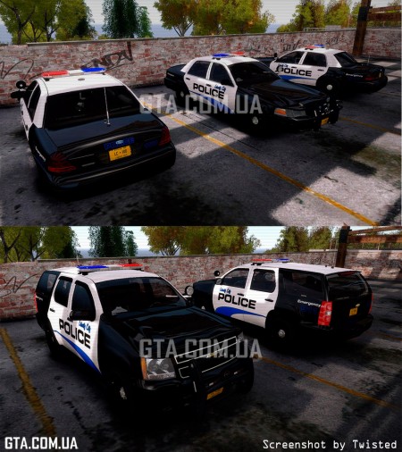 Ford Crown Victoria and Chevrolet Tahoe LCPD [ELS]